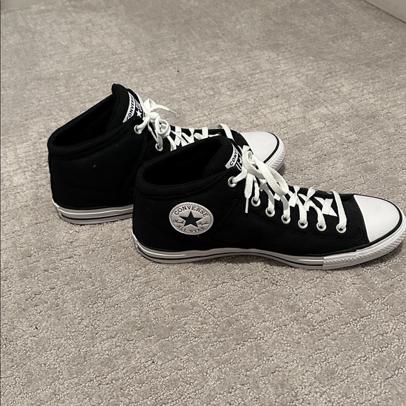 Converse CTAS Street Mid Crafted Black/Black/White Unisex Sneakers 151041F New - Picture 3 of 3